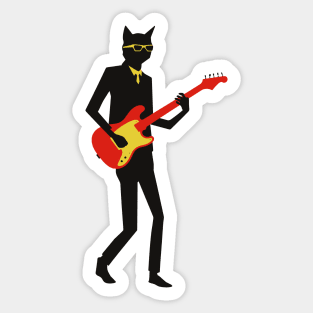 Jerry Strings -  guitar virtuoso Sticker